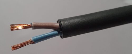 2x10mm2 H07RN-F Black