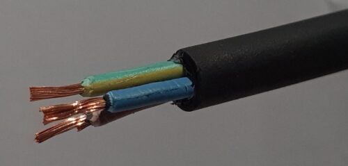 3G1.0 mm2 H07RN-F Black