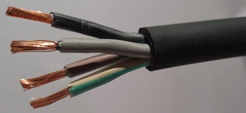 4G1.5mm2 H07RN-F Black