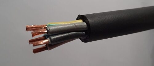 5G10.0mm2 H07RN-F Black
