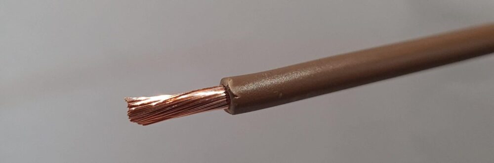 1x6.0mm2 H07V-K Brown