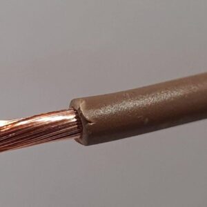 1x6.0mm2 H07V-K Brown