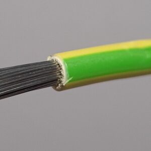 1x10 mm2 H07Z1-K Green/Yellow Tinned and UV resistant B2CA