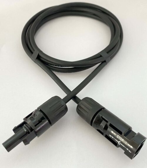 1x6.0mm2 H1Z2Z2-K DCA 2 meter ( Assembled ) staubli MC4