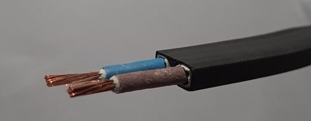 2x2.5mm2 H05RNH2-F Black