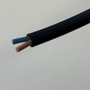 2x0.75mm2 H05RR-F Black