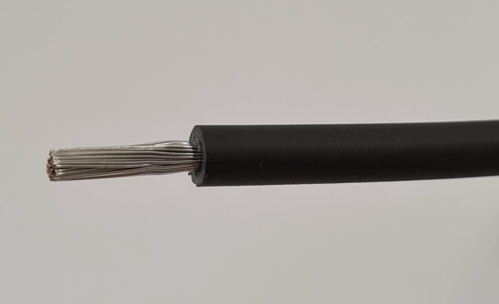 Solar kabel (H1Z2Z2-K) CCA Zwart 4,0mm2