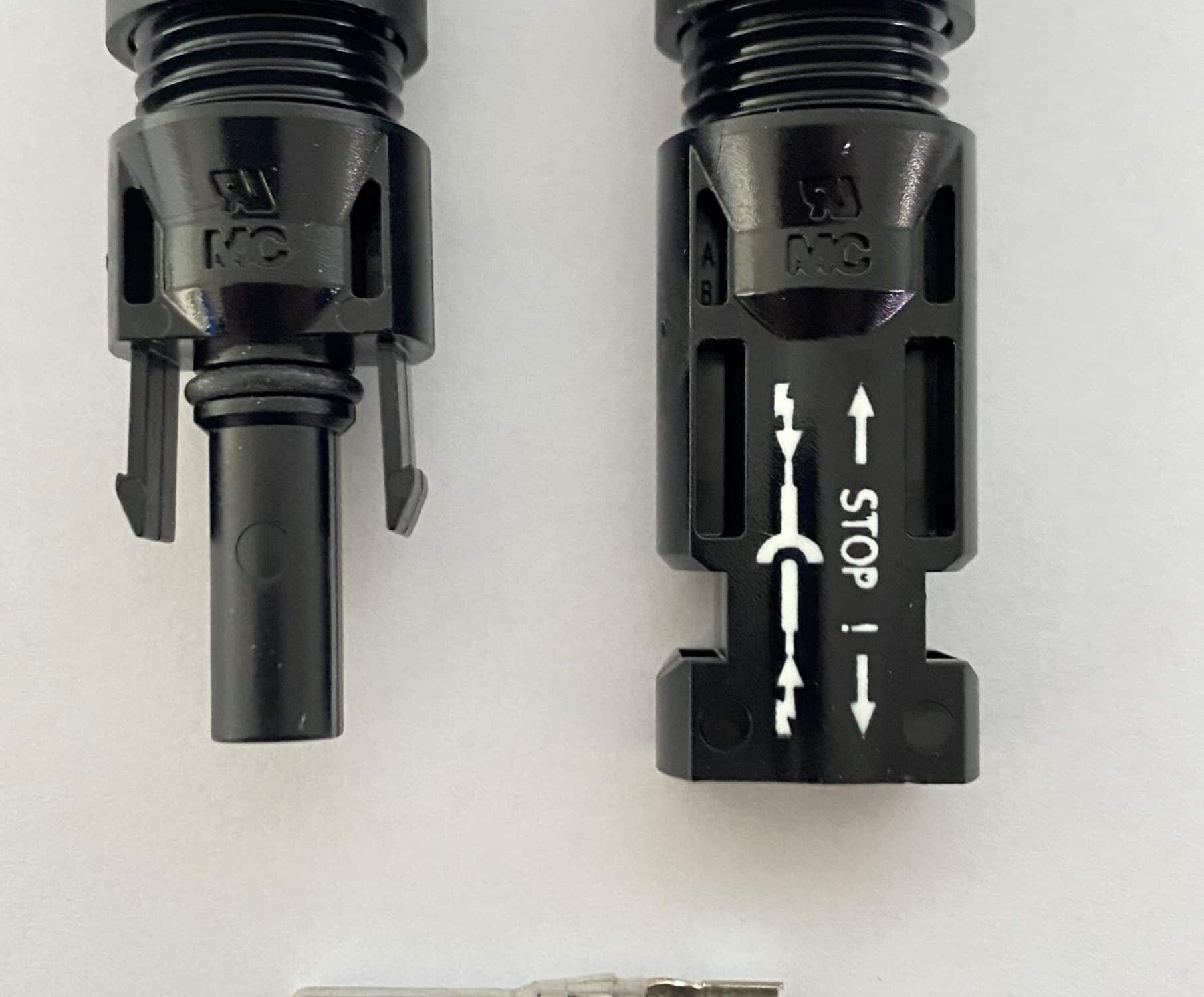 Staubli MC4 : 32.0016P / 32.0017P set M+F